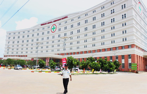 Cải tạo cảnh quan bệnh viện sinh mat