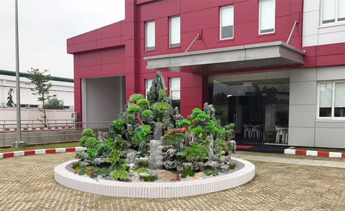 Thiết kế thi công hòn non bộ